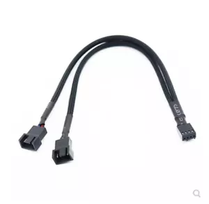 Convertidor de cable divisor de ventilador PWM 5 piezas x 4 pines 1 a 2 pines para ventilador de 4 pines/3 pines - Imagen 1 de 2