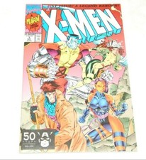 X-MEN #1B  Marvel Comics NM  Jim Lee Variant Colossus Rogue Gambit Cover 1991