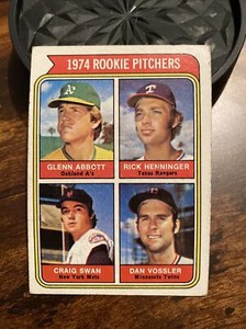 1974 TOPPS ROOKIE PITCHERS #602
