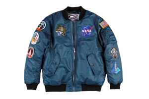 Up and Away NASA Space Shuttle Flugbomberjacke - Bild 1 von 5