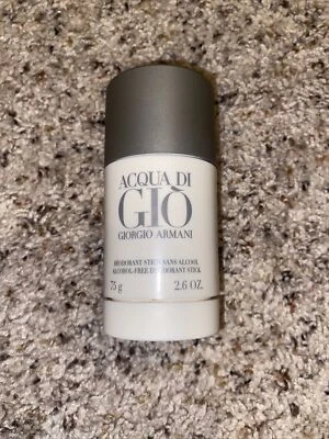 ACQUA DI GIO GIORGIO ARMANI DESODORANTE EN BARRA SIN ALCOHOL 2,6 OZ no sellado Foto 1 de 3
