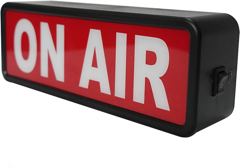 ON AIR SIGN LED LIGHT Recording Sign Studio Warning Signfor (StudioHome Studio - Image 1 of 4