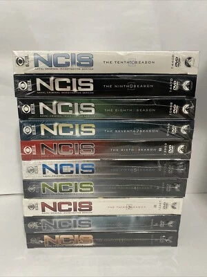 NCIS: DVD Sets Season 1 2 3 4 5 6 7 8 9 10 NEW SEALED 1 - 10 Lot - Image 1 of 4