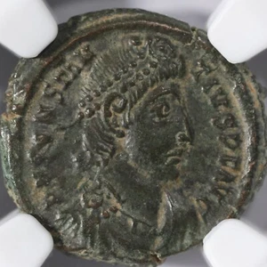 Constantius II BI Half-Centenionalis Roman Empire Coin 337-361 AD NGC Genuine - Picture 1 of 4