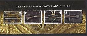 GREAT BRITAIN 2025 ROYAL ARMORIES MINIATURE SHEET UNMONTIERT POSTFRISCH MNH - Bild 1 von 1