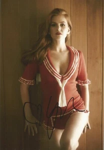 HOME & AWAY/WOLF LIKE ME: ISLA FISHER SIGNED 6x4 SEXY PORTRAIT PHOTO+COA - Picture 1 of 1