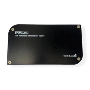 StarTech.com InfoSafe 3.5" Black External USB IDE Hard Drive Enclosure ONLY - Picture 1 of 6