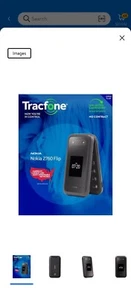 Nokia 2760 Flip - 4 GB - Black (TracFone) - Zdjęcie 1 z 3