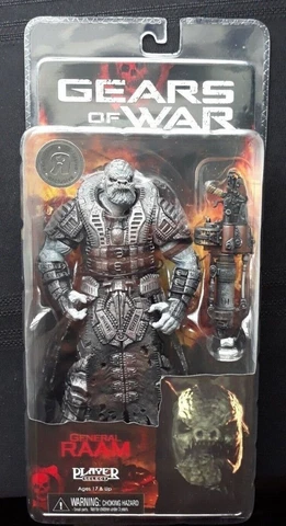 General RAAM Locust Gears of War NECA Figure Toys R Us Exclusive - RARE Cover