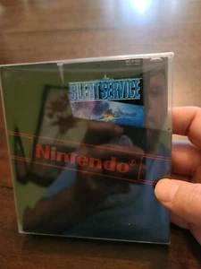Silent Service NES Nintendo with booklet manual Original Authentic Tested - Picture 1 of 3