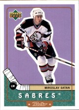 1999-00 Upper Deck Retro #8 Miroslav Satan BUFFALO SABRES