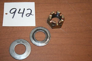 2004 Polaris Sportsman 700 EFI 4x4 Rear Axle Wheel Hub Castle Nut Washer 04 - Picture 1 of 4