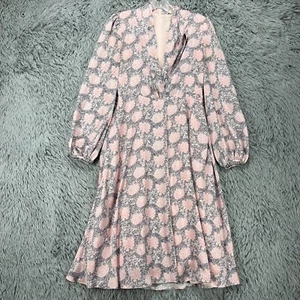 Gal Meets Glam Lizzie Midikleid Damen 0 Blumen Plissee Cottagecore Feminin - Bild 1 von 11