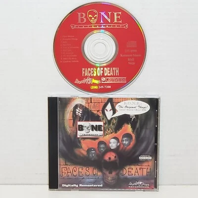 Bone Enterprise Faces of Death CD Bone Thugs N Harmony Layzie Krayzie Bizzy Wi$h Foto 1 de 4