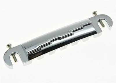 Wrap Around Electric Guitar Bridge Fits LP Junior Chrome