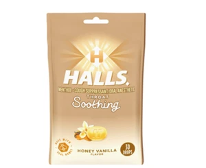 Halls Hals beruhigender Honig Vanille Hustentropfen 2er Pack - Bild 1 von 1