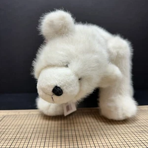 SUPER LINDO Boyds Bears Fargo Grizwold #571540 oso polar tendido o de pie 18" - Imagen 1 de 13