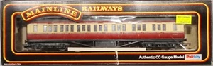Mainline OO 57' Corridor Coach BR Cream/Crimson Code 8569-073 - Picture 1 of 3