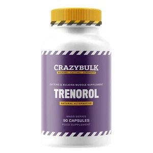 CrazyBulk TRENOROL zum Schneiden & Bulking Muskelergänzung 90 Kapseln - Bild 1 von 6