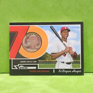 2019 Topps Heritage Minors '70 Mint Black Quarter #70MRKHA Ke'Bryan Hayes - Picture 1 of 3