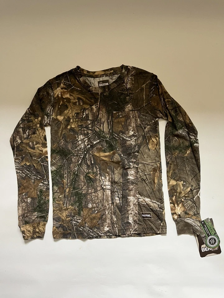 Berne Apparel Long Sleeve Camouflage Shirt Realtree Xtra Camo - Image 1 of 4