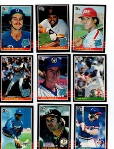 1985 DONRUSS BASEBALL COMPLETE YOUR SET U PICK 1-250