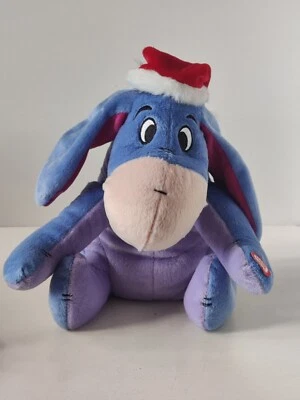 Walt Disney Winnie The Pooh Dancing Christmas Eeyore Plush Ears Not Working - Bild 1 von 4