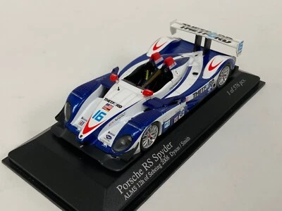 1/43 Minichamps Porsche RS Spyder #16 Del 2008 12 Ore Di Sebring 400 086816 - Immagine 1 di 4
