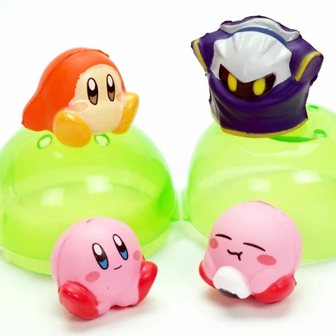 Blind Box Nintendo Kirby Mini Squishy Figure Meta Knight Waddle Dee 1 Random Toy Cover