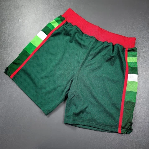 100% Authentic Mitchell & Ness 83 84 Bucks Shorts Size 48 XL Mens Cover