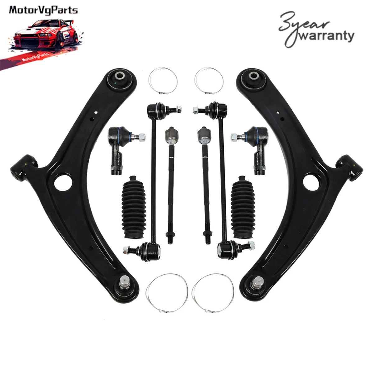 Las Mejores Ofertas En Brazos De Control Derecho, Articulaciones De Rótula Y Conjuntos Para Mitsubishi Outlander Sport | EBay