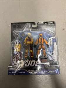BLOWTORCH vs HEAT VIPER GI Joe 50th Anniversary 2-Pack Figures Hasbro 2014 NEW - Bild 1 von 2
