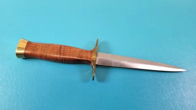 Faca punhal Commando Fighter lâmina de dois gumes TR676 - Imagem 1 de 4