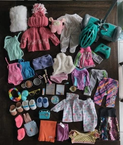 Muñeca American Girl Nuestra Generación Mi Vida Como Ropa Accesorios Lote Mixto - Imagen 1 de 7