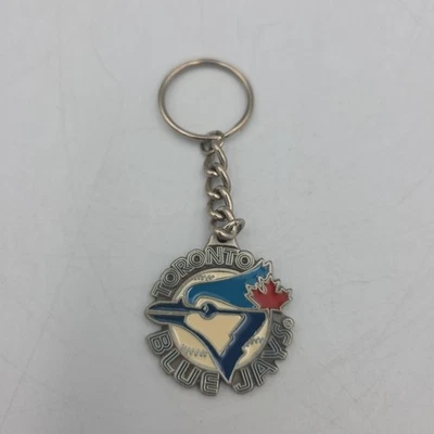 Vintage Toronto Blue Jays Authentic MLB Pewter Key Chain 1992  - Image 1 of 4