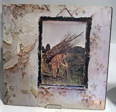 LED ZEPPELIN IV SYMBOLS ZOSO VG ATL 50008 1971  AUS SAMMLUNG - Bild 1 von 4
