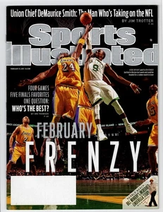 February 21 2011 Sports Illustrated Kobe Bryant Rajon Rondo NBA HOF - Picture 1 of 1