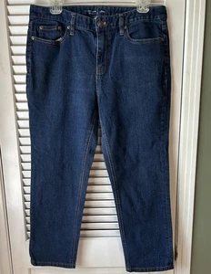 Jeans para mujer. Liz Claiborne Slim. Talla 12. Lavado azul oscuro. - Imagen 1 de 9