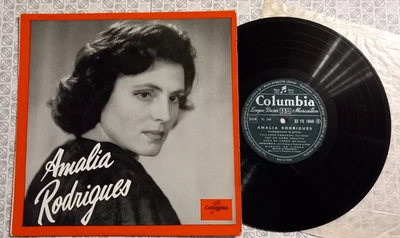 AMALIA RODRIGUES VINYLE  25cm LP 33T musique du monde FADO de 1955 - Photo 1/3