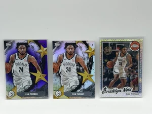 Topps 2025 Cam Thomas Lot - Purple Stars Of NBA /250, Mojo Refractor, Rainbow - Bild 1 von 1