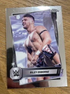 Tarjeta de lucha libre 2025 cromada WWE #59 Riley Osborne NXT - Imagen 1 de 2