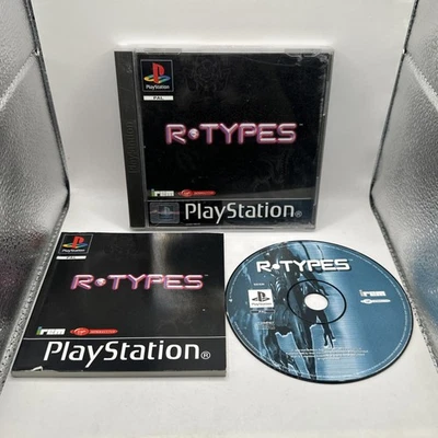 R-Types • PlayStation 1 PS1 Game + Manual (1998) PAL • Complete • R Type 1 & 2 - image 1 of 4