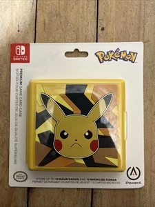 Estuche de Cartas de Juego Premium Pikachu Pokemon para Switch PowerA 12 Capacidad de Juego Sellado - Imagen 1 de 2