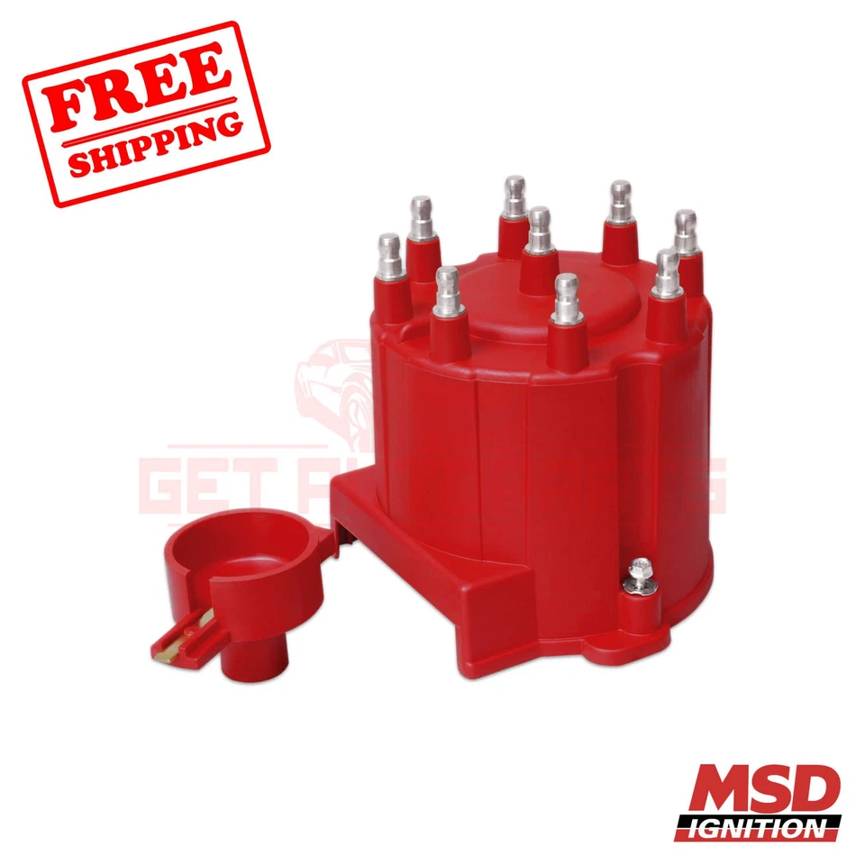 Kit de tapa y rotor de distribuidor MSD se adapta a Chevrolet R10 Suburban 87-1988 Foto 1 de 4