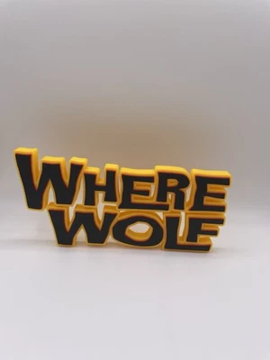 Letrero Where Wolf Foto 1 de 4