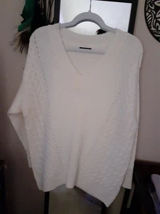 M&Co Women's Size 16 Wool V Neck Jumper - Picture 1 of 3