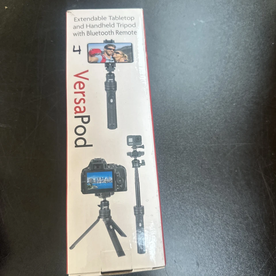 Sunpak Versapod Extendable/Tabletop/Handheld Tripod with Bluetooth Remote NEW - Image 1 of 1