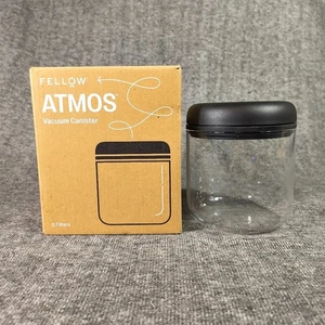 Fellow Atmos Vacuum Canister - 0.7 Liters Clear Glass Container - Picture 1 of 4