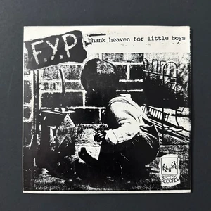 F.Y.P. Thank Heaven for Little Boys 7" Vinyl Record 45 Picture Sleeve Recess  - Picture 1 of 2