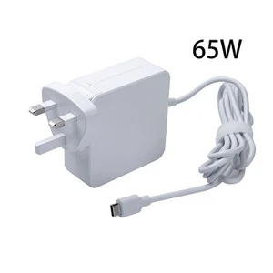65W USB C Type-C Adapter Charger for DELL, HP, ASUS, Lenovo, Huawei,Acer Laptop - Picture 1 of 4